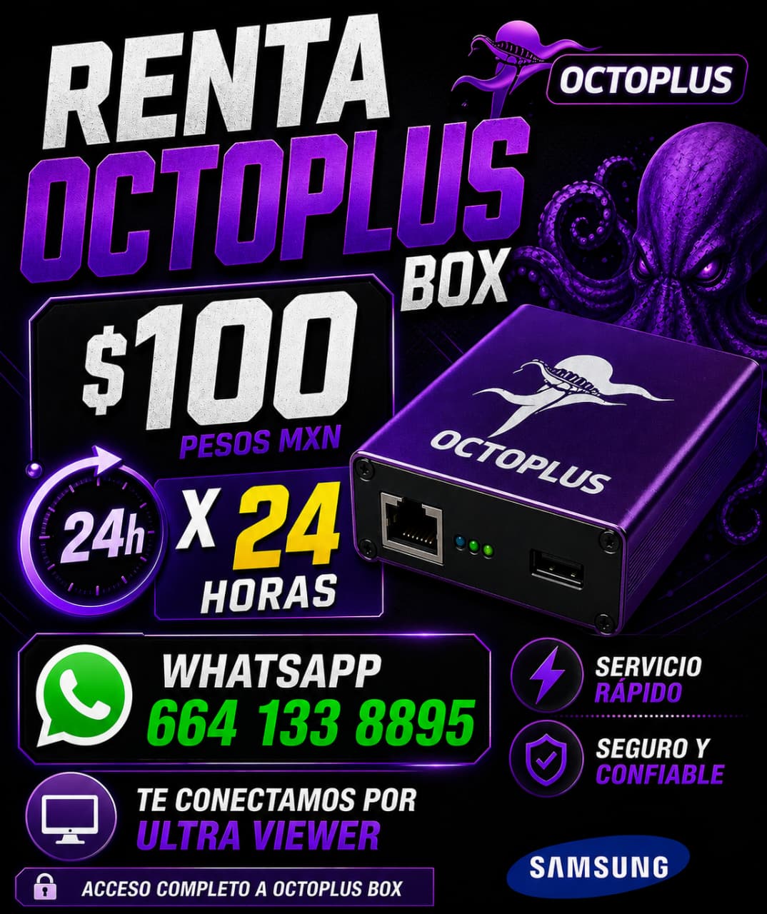 OCTOPLUS SAMSUNG